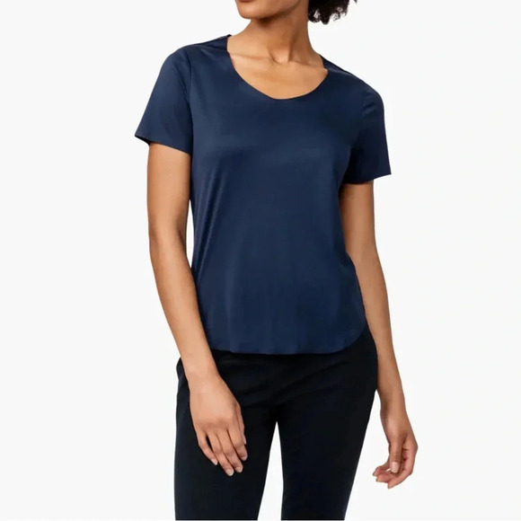 Ministry of supply Luxe Touch Tee seamless buttery soft Sz X-small scoop neck - Picture 11 of 11